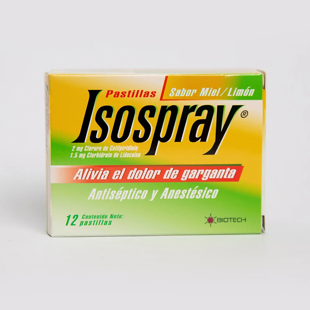 ISOSPRAY PASTILLAS